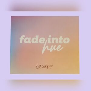 New! ColourPop Fade into Hue Eyeshadow Palette